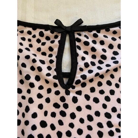 Kate Spade New York Womens M Pajama Set Polka Dot Sleeveless Top & Pants Artsy - Picture 9 of 14